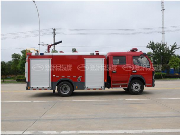 國六東風凱普特水罐消防車5噸